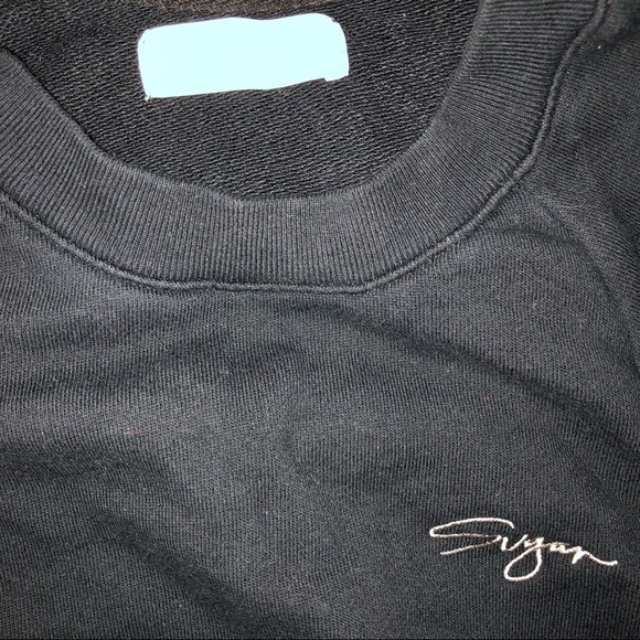 Oak & Fort Black Crewneck Shirt - Picture 2 of 4